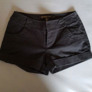 Black shorts